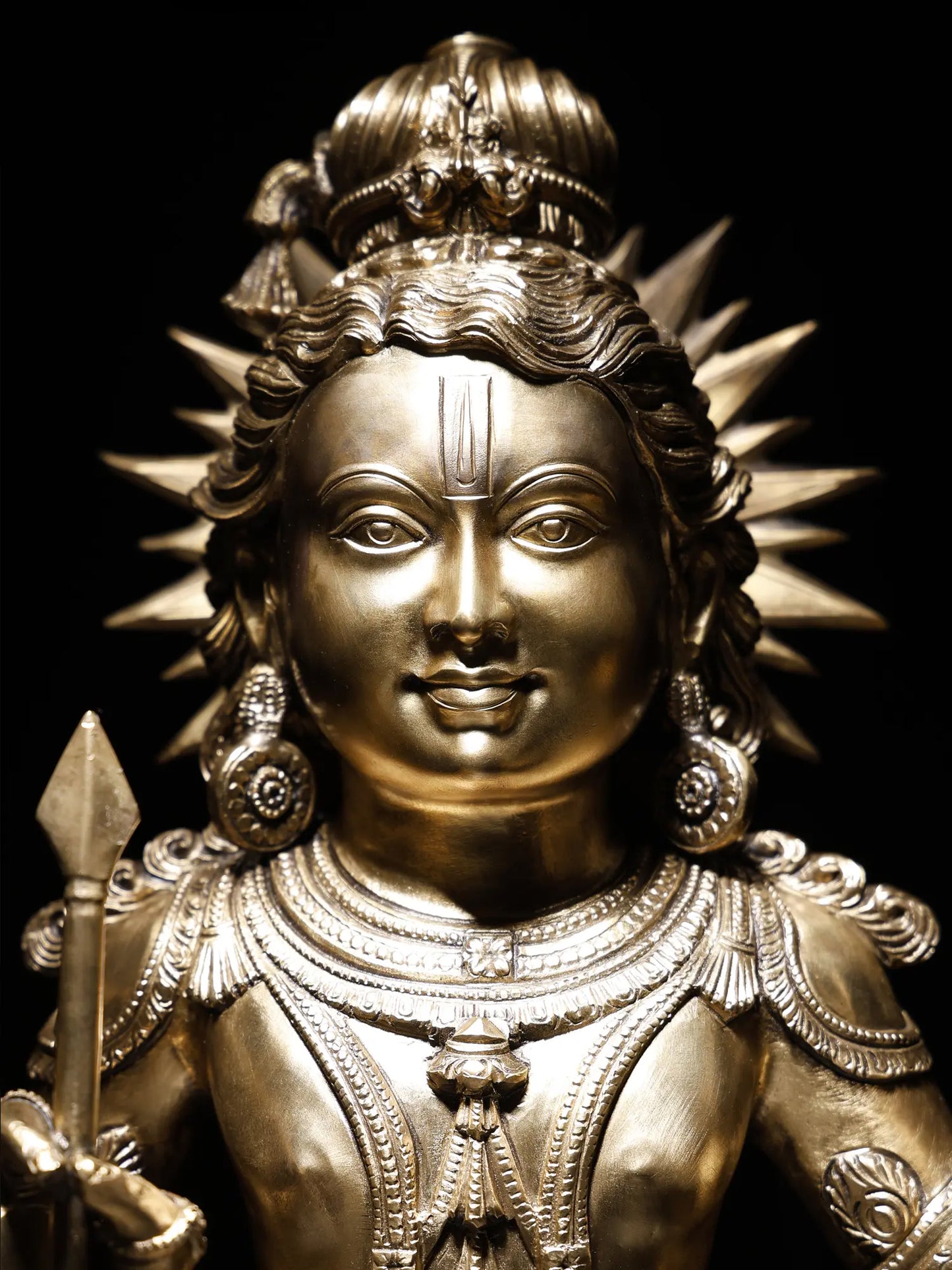 27" The Nearly Perfect Ram Lalla Bronze Statue | Pachaloha Bronze Sculpture | Handmade Statue for Temple