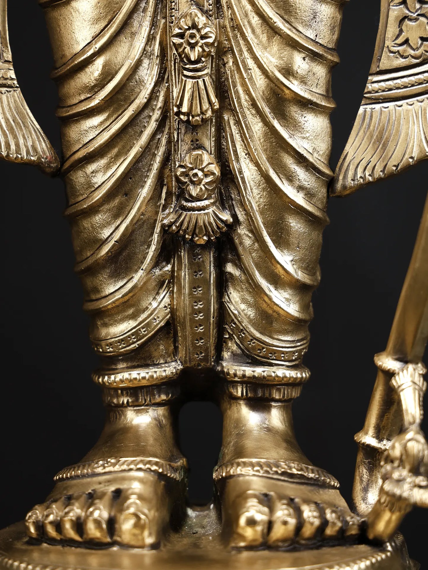 27" The Nearly Perfect Ram Lalla Bronze Statue | Pachaloha Bronze Sculpture | Handmade Statue for Temple