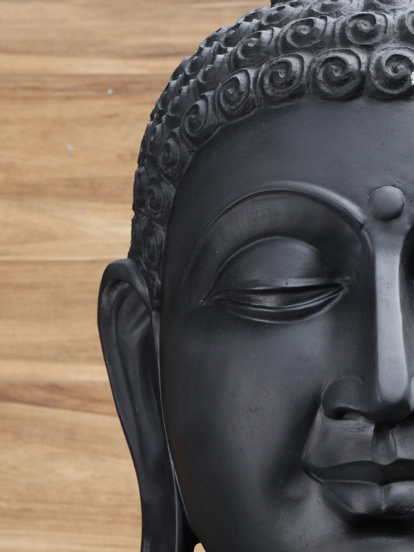 108" Super Large Lord Buddha Preaching His Dharma | Black Marble Sculpture for Temple | Shipped by Sea Overseas