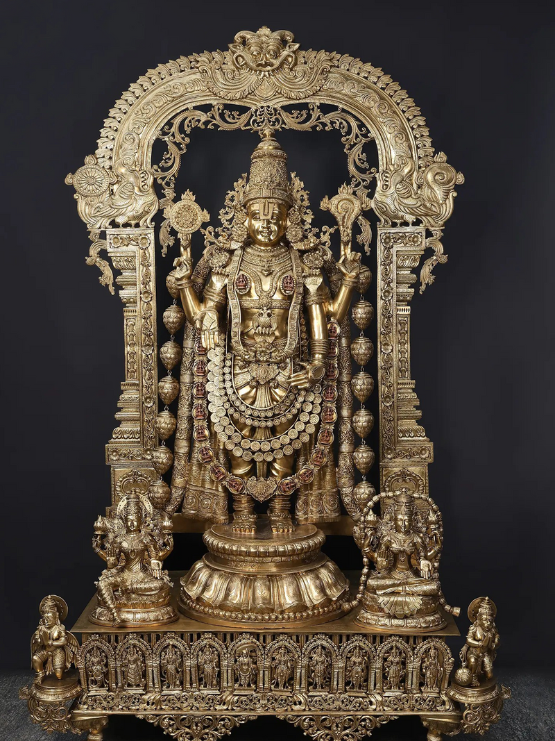 Vishnu Bronze Statues