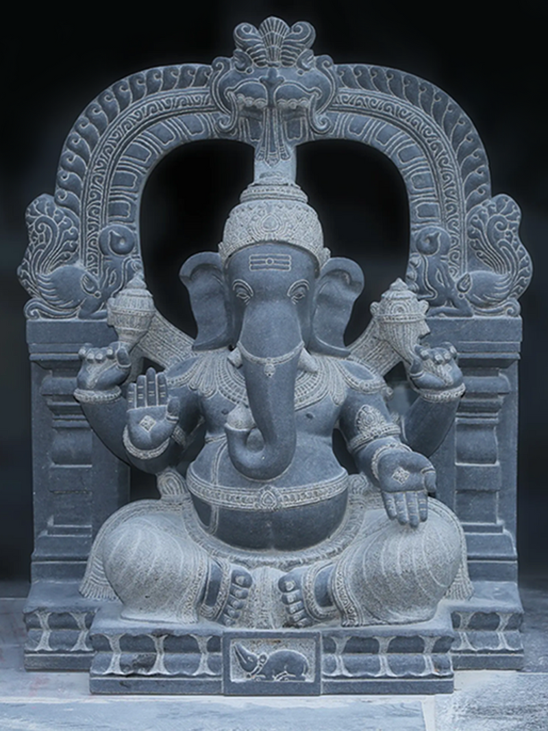 Ganesha Stone Statues
