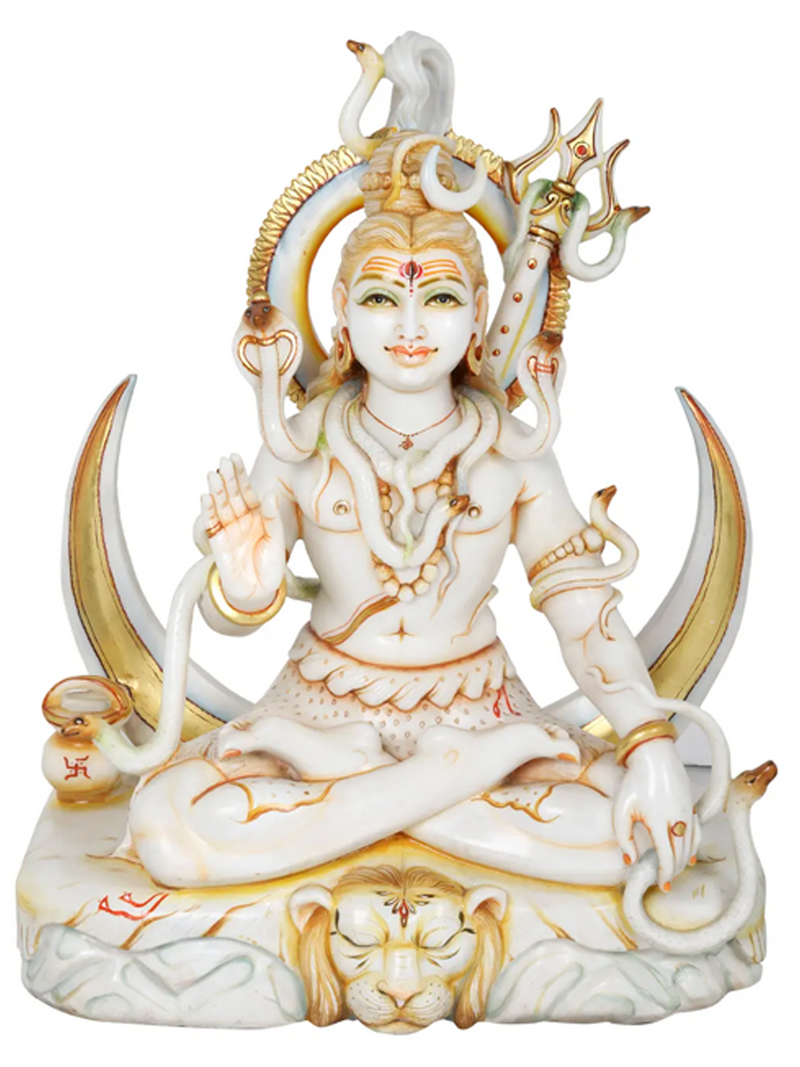 Shiva Stone Statues