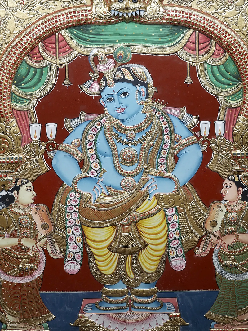 Krishna Tanjore Paintings