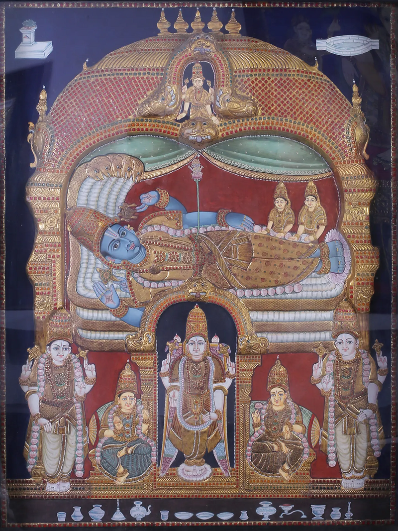 Vishnu Tanjore Paintings