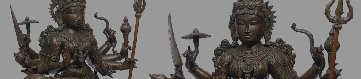 Goddess Durga Bronze Statues