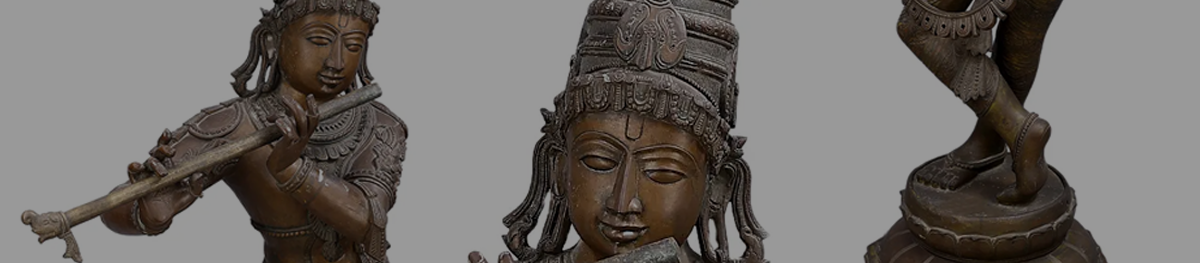 Krishna Bronze Statues