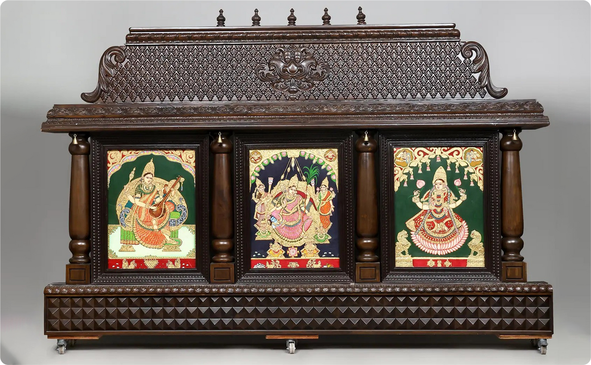 Goddess Lakshmi Tanjore Paintings