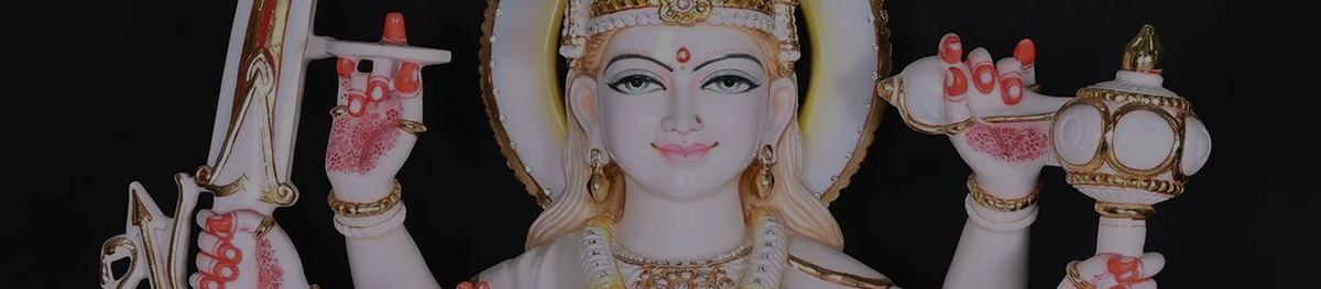 Goddess Durga Stone Statues