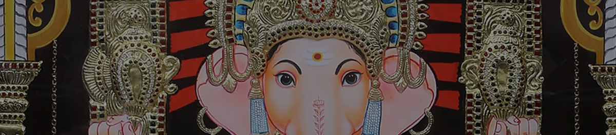 Ganesha Tanjore Paintings