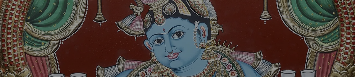 Krishna Tanjore Paintings