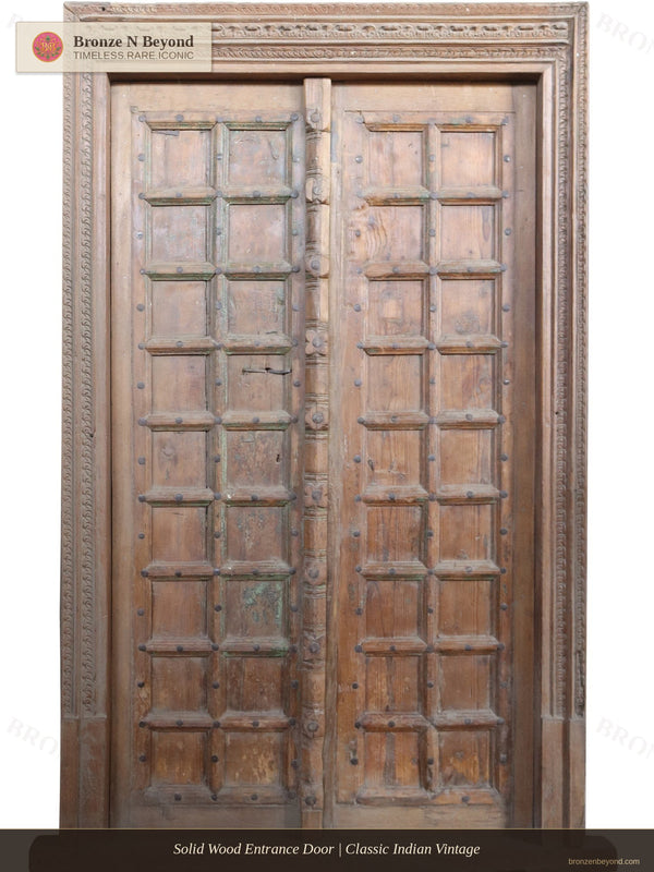 Large Wooden Entrance Door