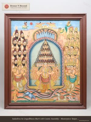 Sadashiva As Lingodbhava Murti