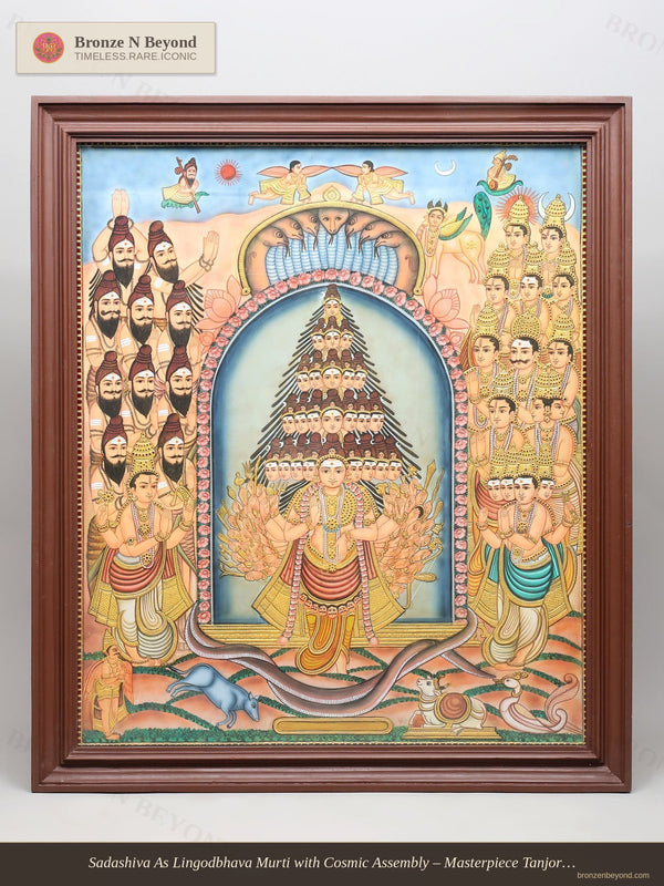 Sadashiva As Lingodbhava Murti