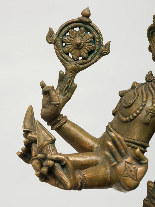 25" Ulagalantha Perumal (Lost-Wax) | Panchaloha Bronze from Swamimalai