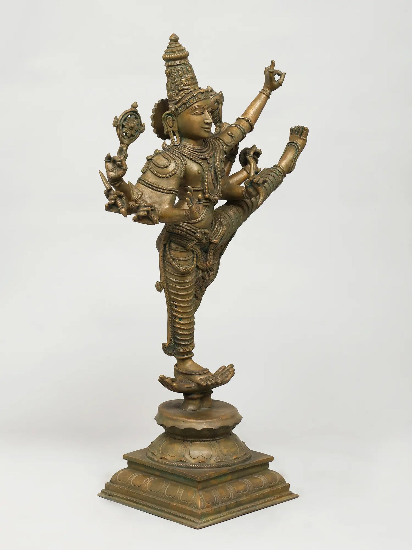 25" Ulagalantha Perumal (Lost-Wax) | Panchaloha Bronze from Swamimalai