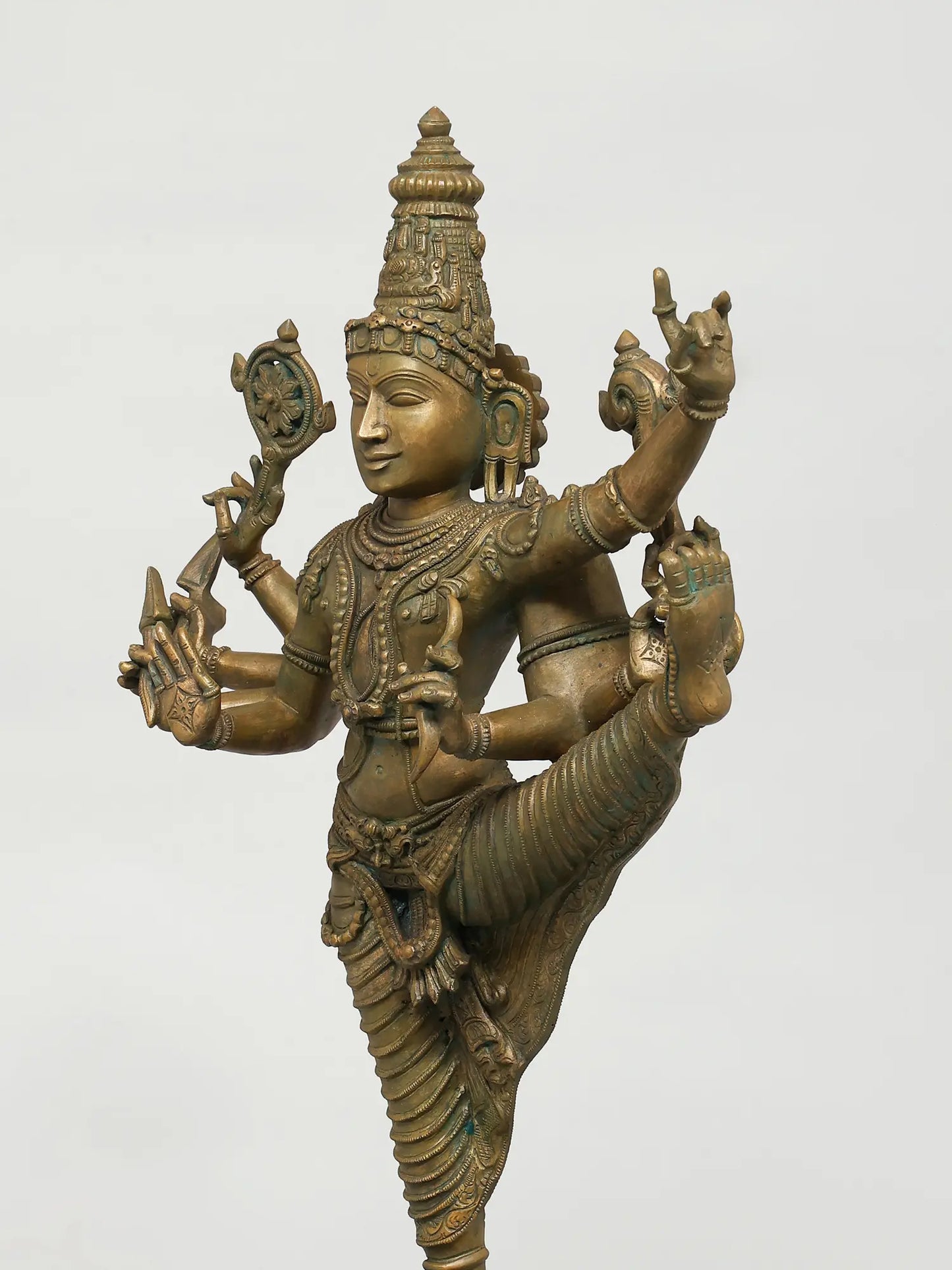 25" Ulagalantha Perumal (Lost-Wax) | Panchaloha Bronze from Swamimalai