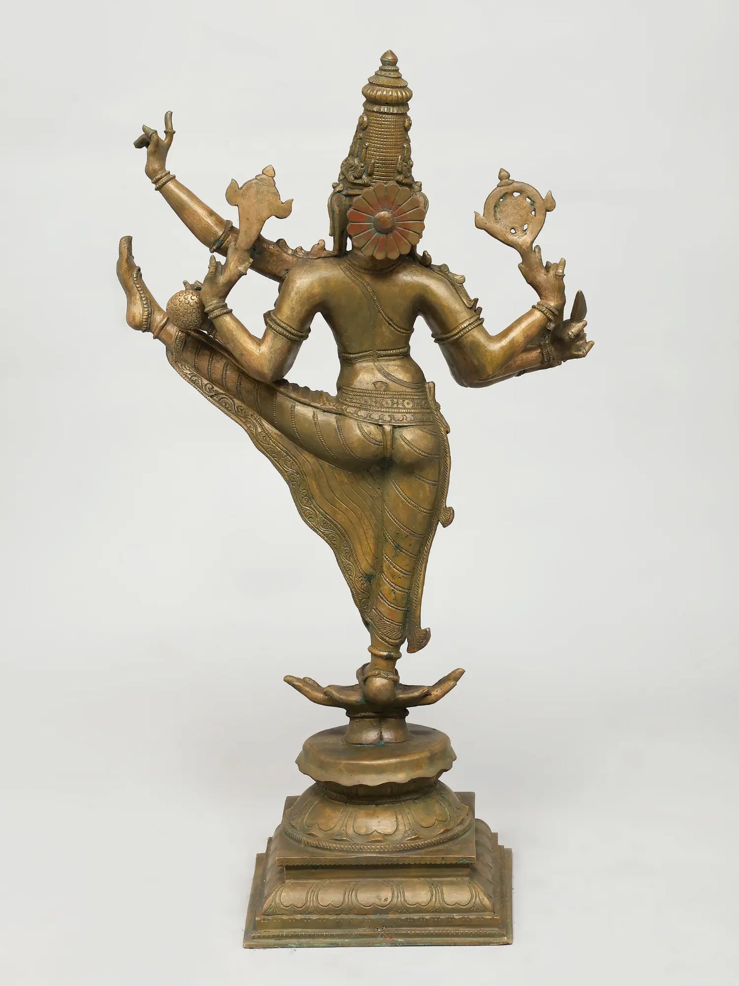 25" Ulagalantha Perumal (Lost-Wax) | Panchaloha Bronze from Swamimalai
