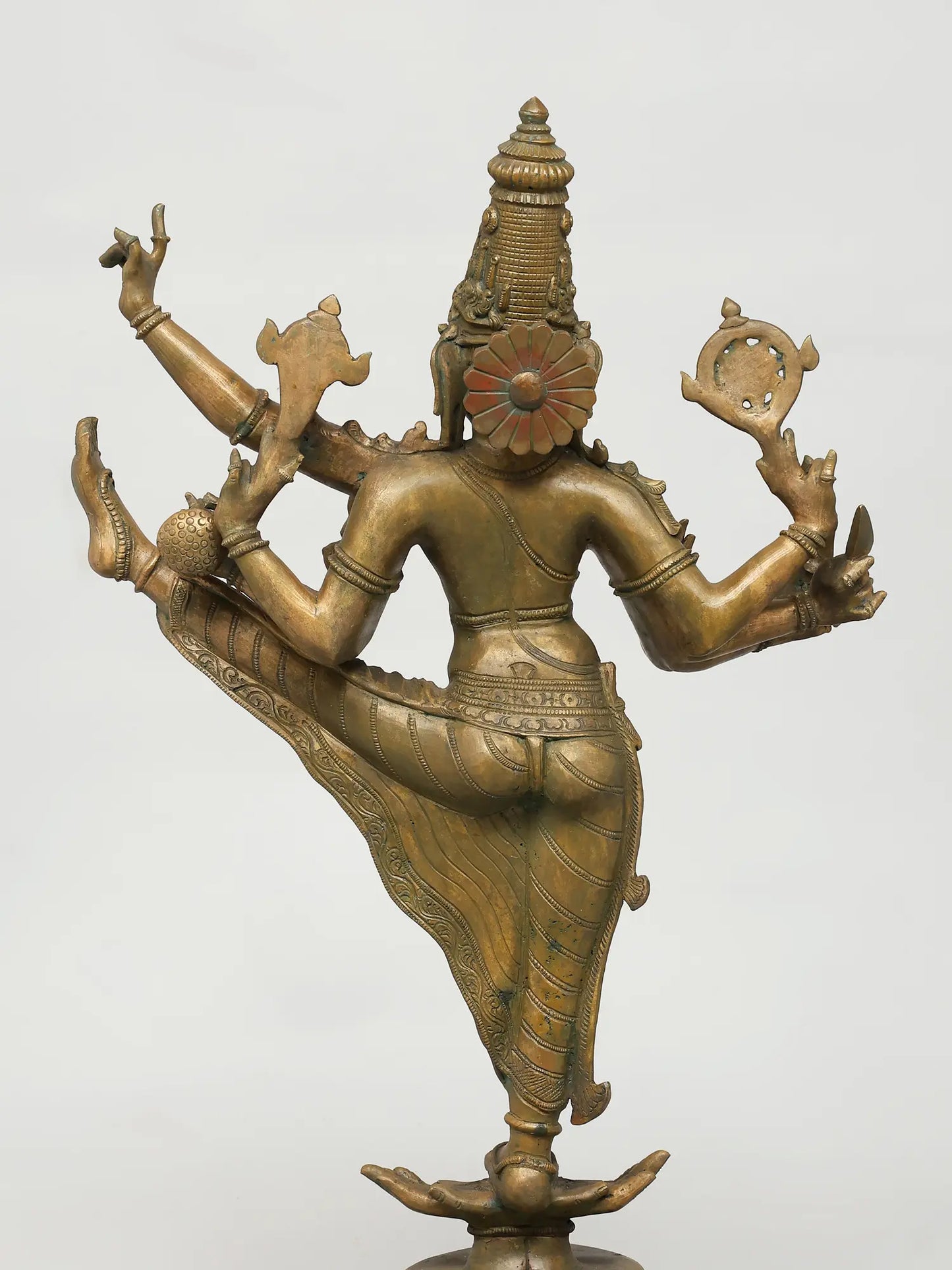 25" Ulagalantha Perumal (Lost-Wax) | Panchaloha Bronze from Swamimalai