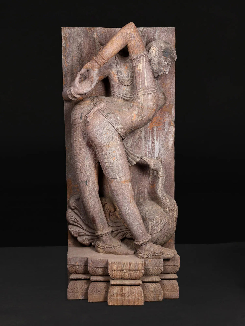The Female Yoga Practitioner in Khandolite Stone