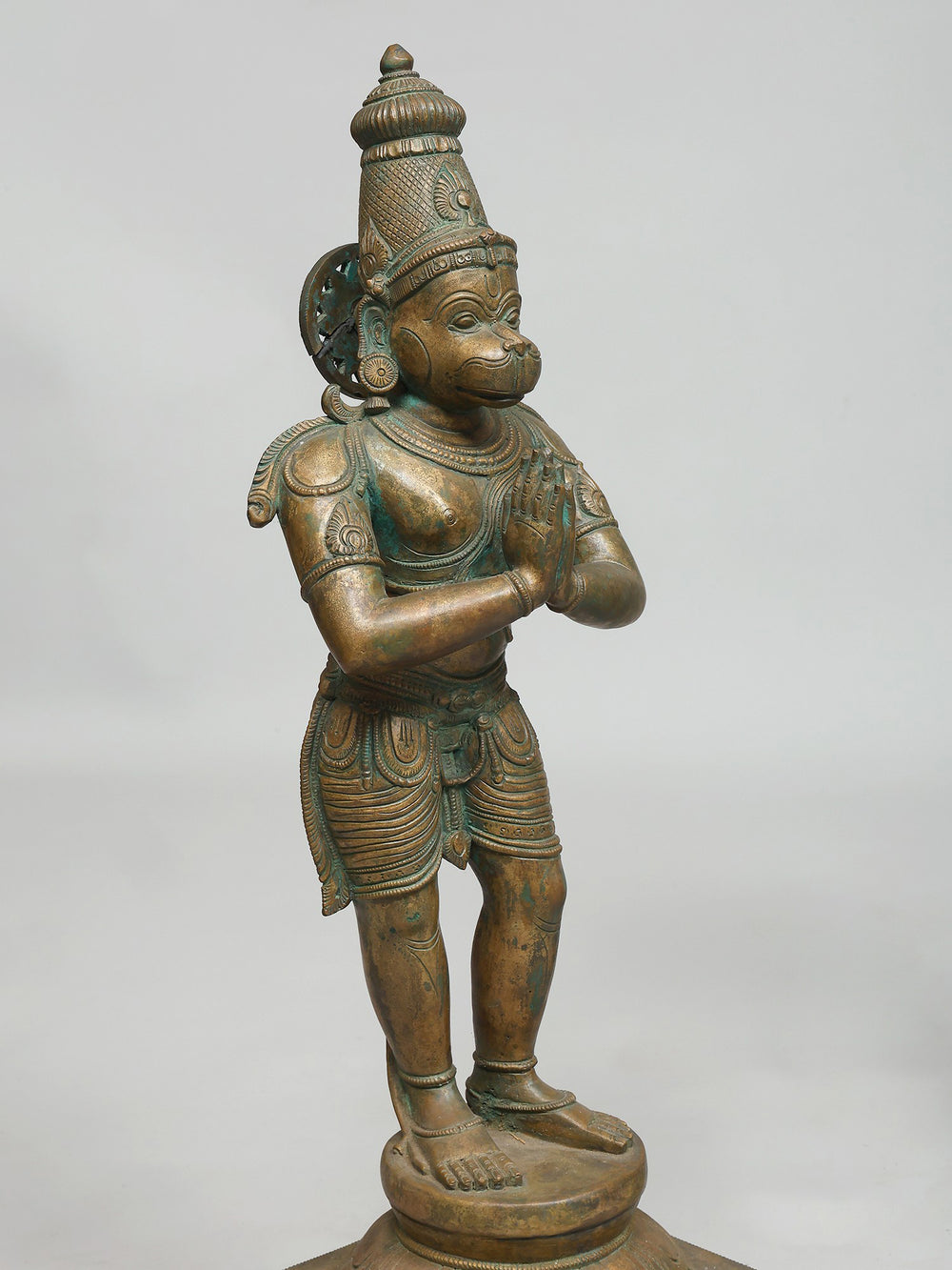 Rama with Sita, Lakshmana and Hanuman in Panchaloha Bronze Ensemble – Swamimalai, Tamil Nadu