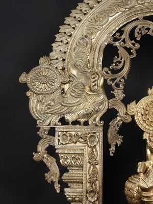 Venkateswara with Dashavatara Base and Garuda - Hanuman in Bronze – Swamimalai, Tamil Nadu