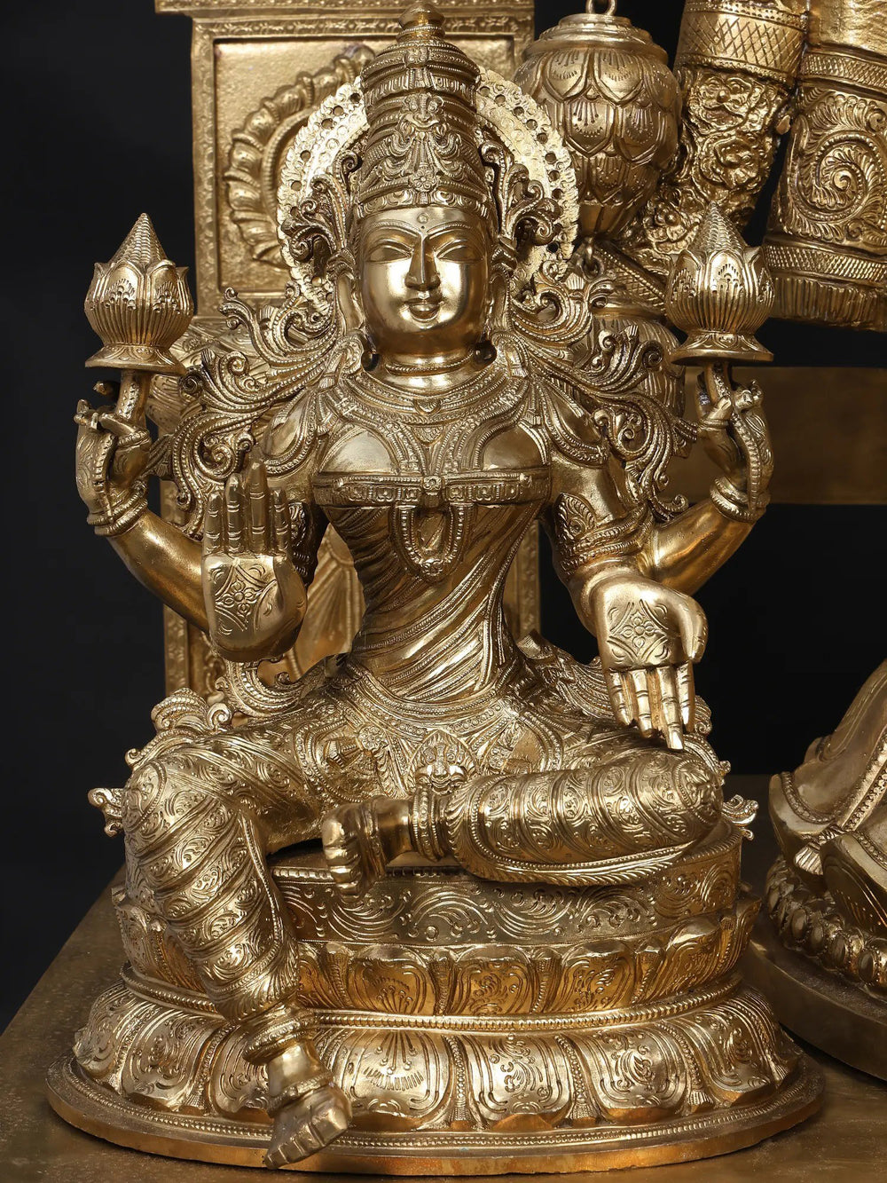Venkateswara with Dashavatara Base and Garuda - Hanuman in Bronze – Swamimalai, Tamil Nadu