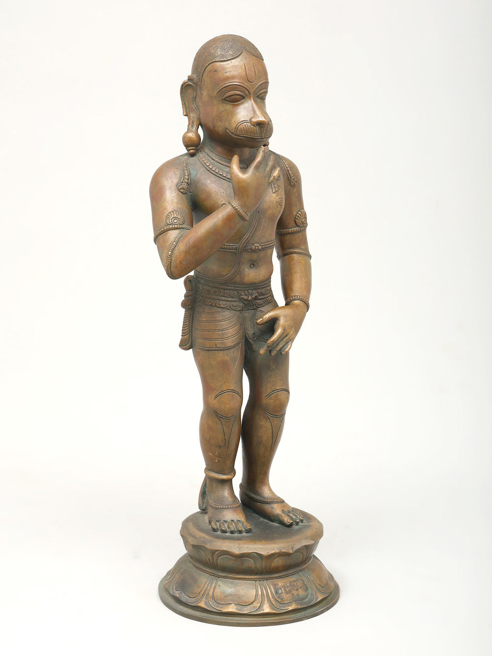 Classical Chola Style Rama Darbar with Rama, Sita, Lakshmana and Hanuman in Panchaloha Bronze – Swamimalai, Tamil Nadu