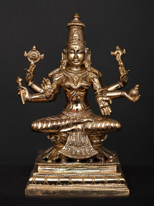Ashtalakshmi Set of Eight Forms of Lakshmi in Panchaloha Bronze – Swamimalai, Tamil Nadu