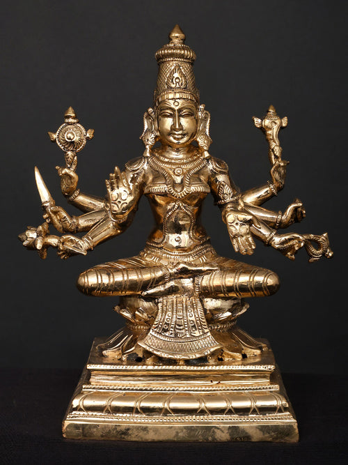 Ashtalakshmi Set of Eight Forms of Lakshmi in Panchaloha Bronze – Swamimalai, Tamil Nadu