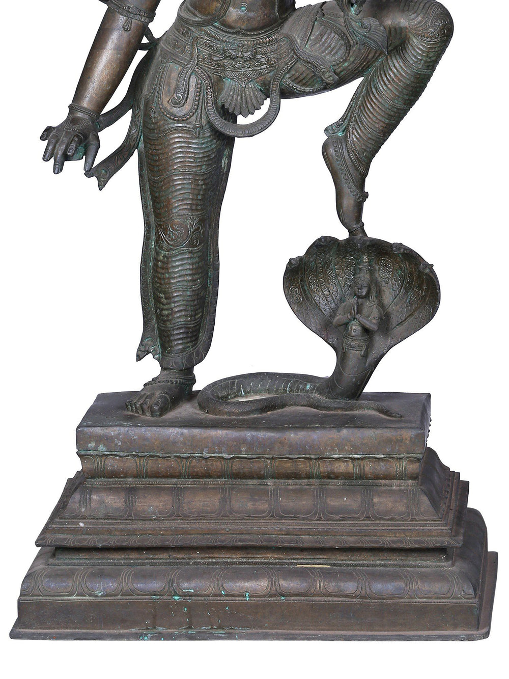 Varaha Avatar Lifting Bhudevi in Panchaloha Bronze – Swamimalai, Tamil Nadu