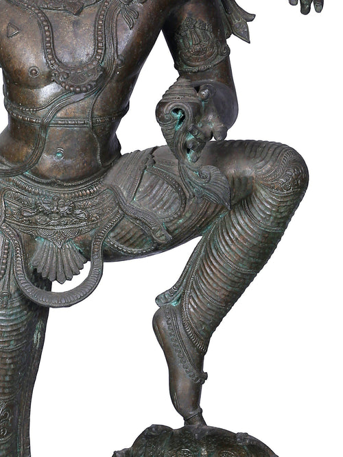Varaha Avatar Lifting Bhudevi in Panchaloha Bronze – Swamimalai, Tamil Nadu