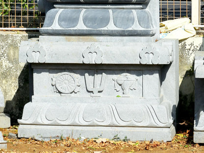 166" Large Standing Sankat Mochan Hanuman | Hard Granite Stone | Shipped by Sea Overseas