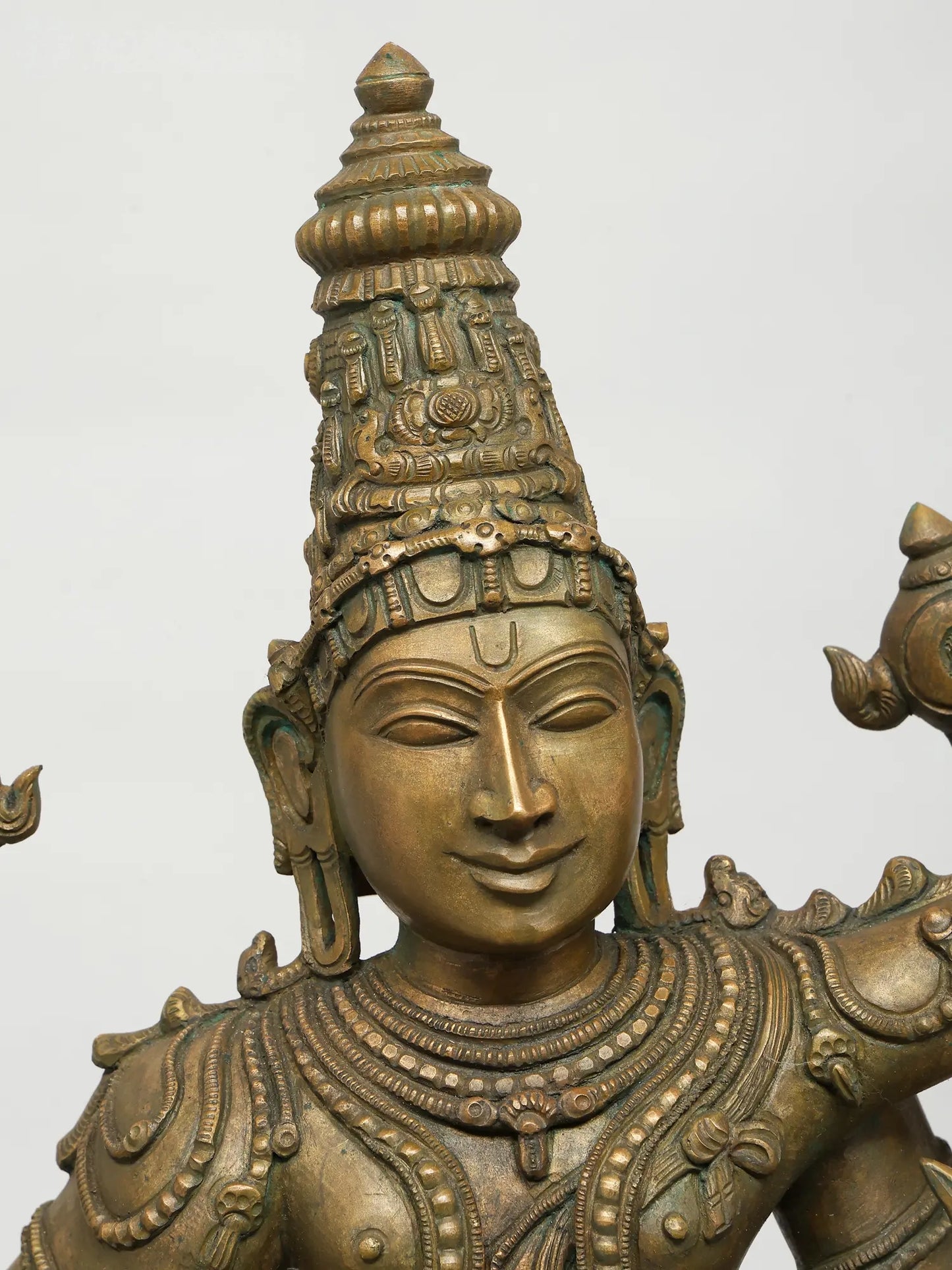 25" Ulagalantha Perumal (Lost-Wax) | Panchaloha Bronze from Swamimalai